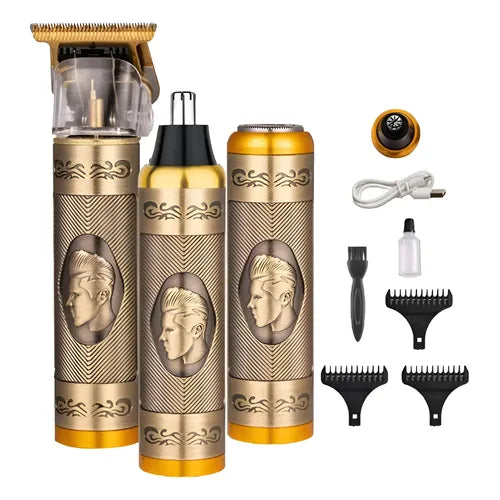 Afeitadora eléctrica 3 en 1 profesional